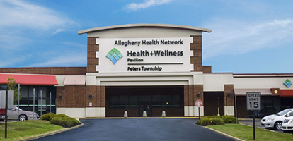 A view of the Wexford Health + Wellness Pavilion building.