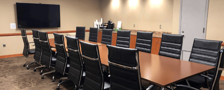 image of the center for surgical arts conference room