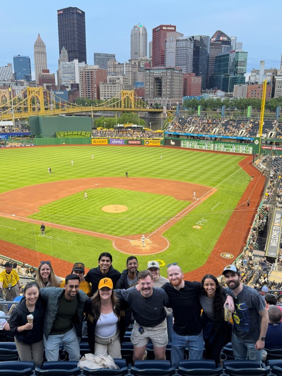 GI Fellows at Pirates Game