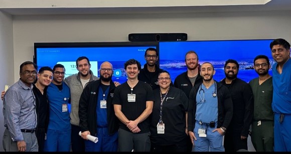 Didactic sessions with the critical care faculty and fellows