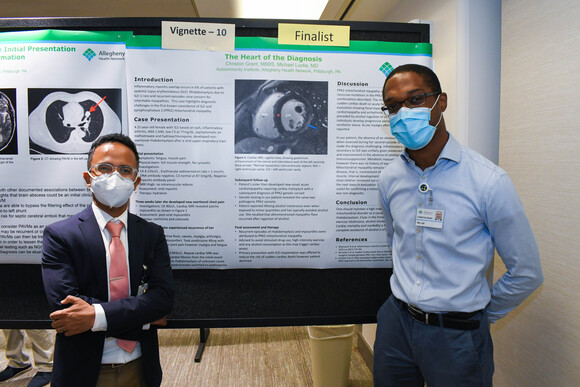 Drs. Sharma and Grant, MI Research Day