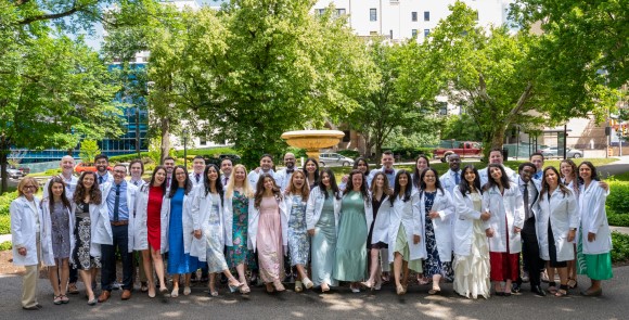 A group shot of our AHN Internal Medicine residency program.