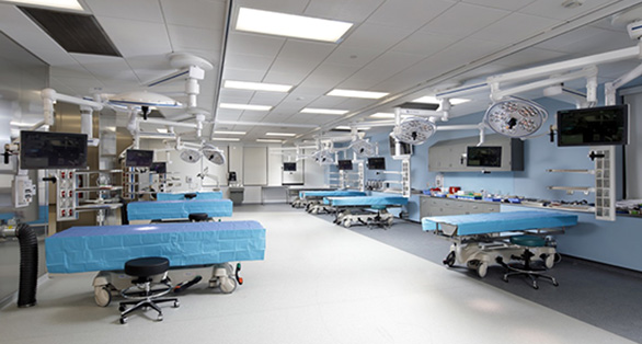 The AHN Center for Surgical Arts is open to institutions that are inside, as well as outside of AHN