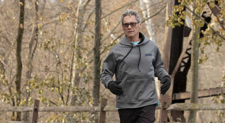 AHN cardiac patient outside training for a half marathon