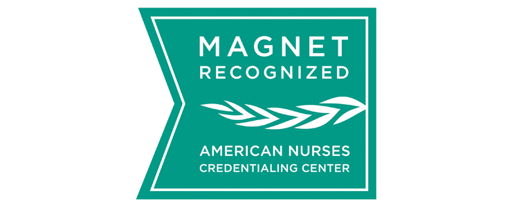 The Magnet recognition logo for the American Nurses Credentialing Center.