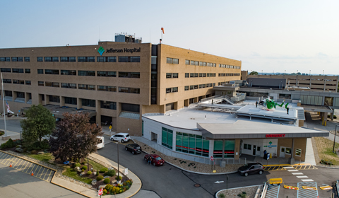 image of the exterior of Jefferson Hospital
