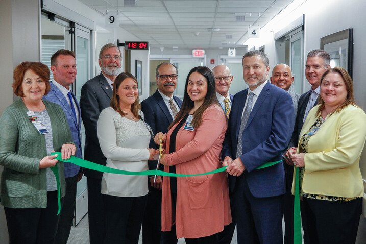 Saint Vincent officials cut ribbon to new Clinical Decision Unit