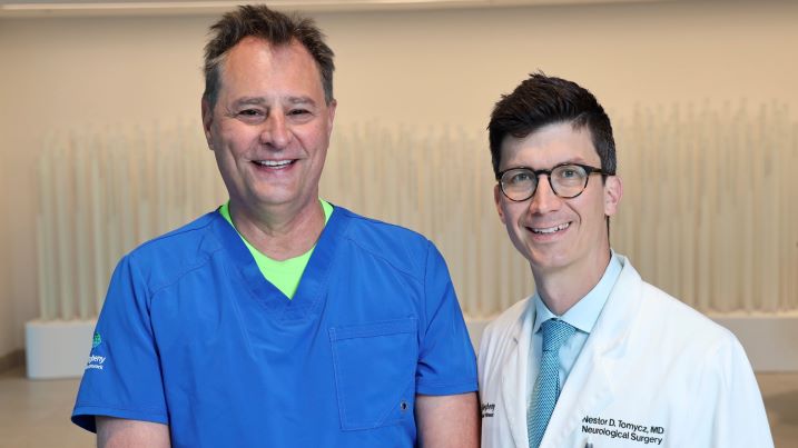 Dr. Mark Fuller and Dr. Nestor Tomycz