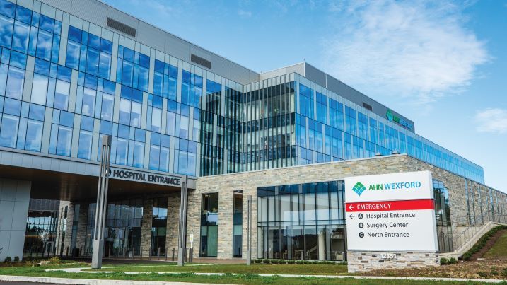 AHN Wexford Hospital Earns 2nd Consecutive 5-Star Rating for Quality, Safety and Patient Experience from CMS