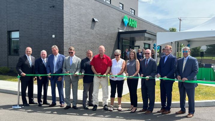 Ribbon cutting event at AHN Seneca Valley Outpatient Center